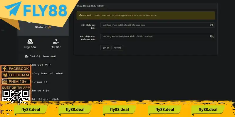 Rút tiền Fly88 phải đáp ứng mọi quy định hệ thống đặt ra Rút tiền Fly88 phải đáp ứng mọi quy định hệ thống đặt ra